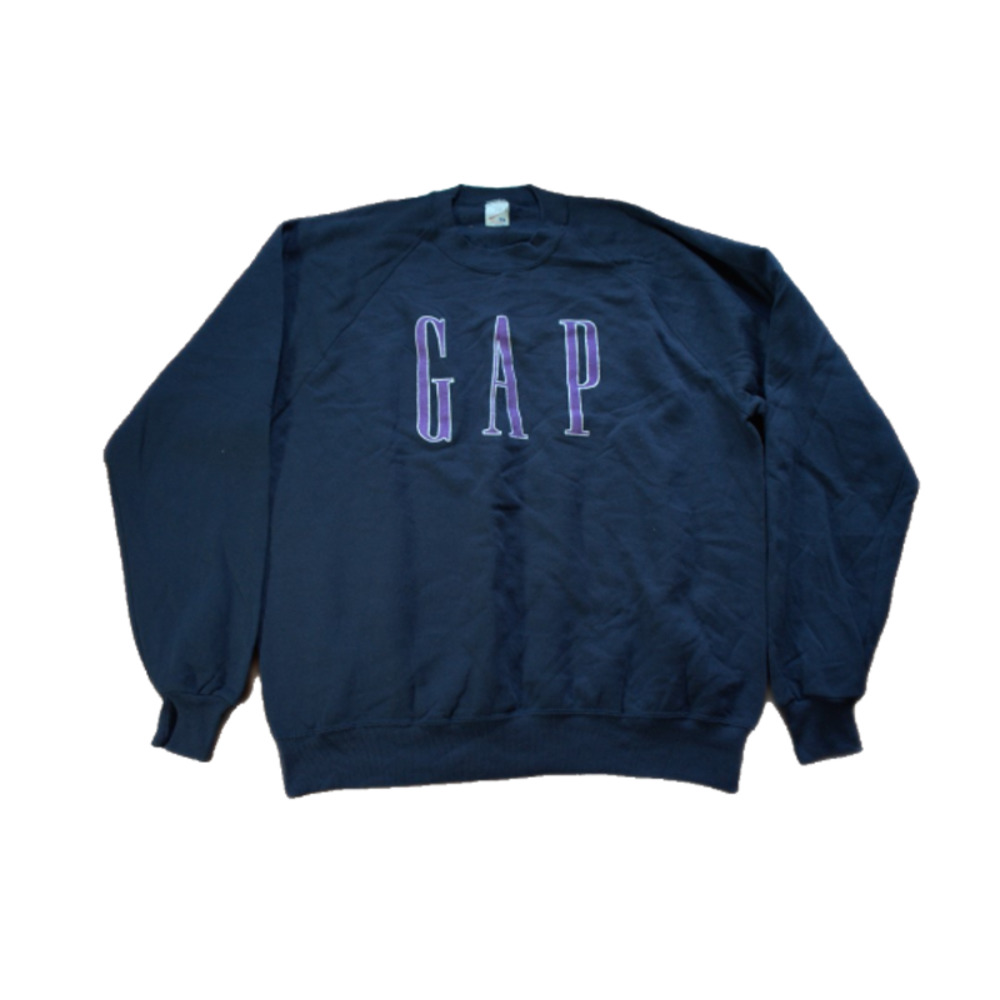 Vintage Gap Spell Out Sweater L